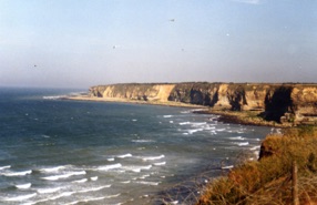 Littoral depuis la POINTE DU HOC